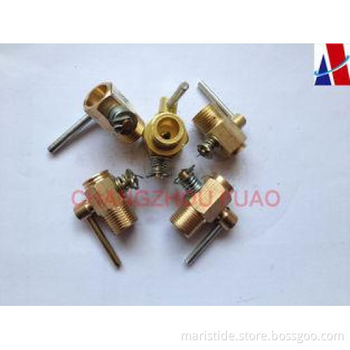 S195 S1100 Diesel engine Water Drain Cock R3/8 Copper Mater